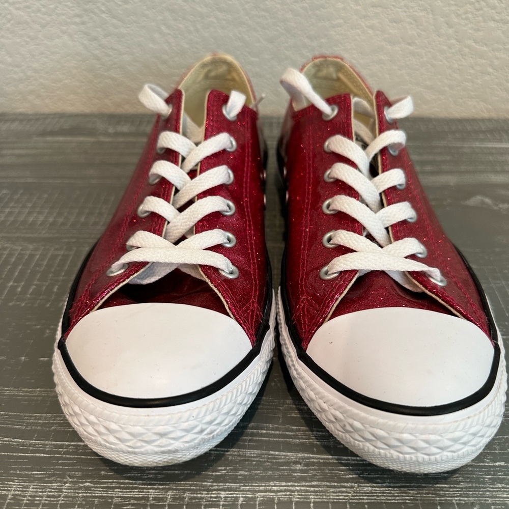 Converse All Star Glittery Red